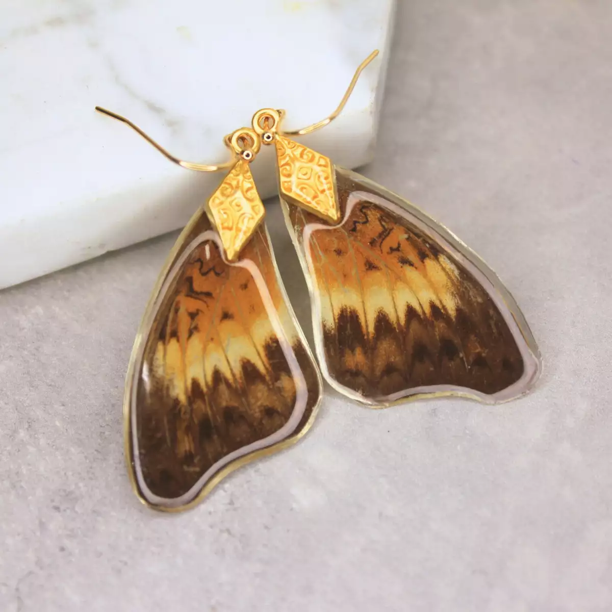 Ailes de Papillon Dorées
